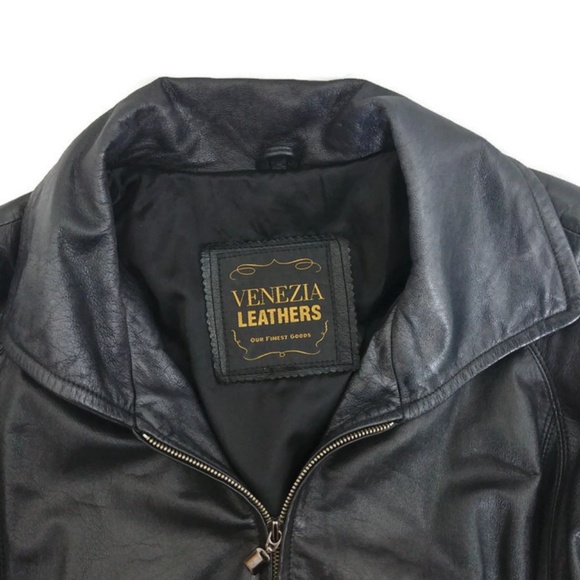 Venezia Leather Plus Sz Womens Trench Coat - Picture 2 of 6